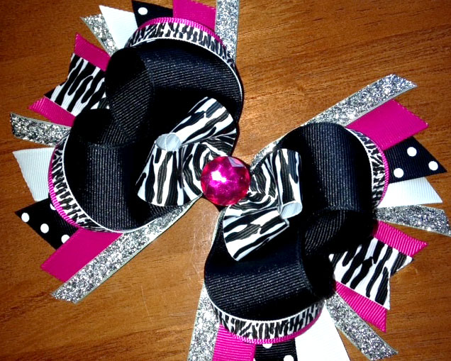 zebra-glamour-hairbow