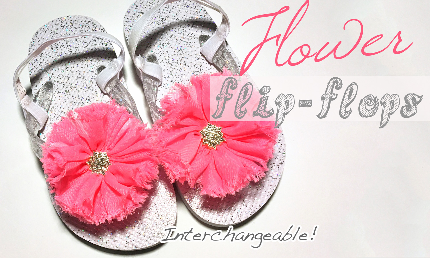 How to Make Flower Flip-Flops Instructions