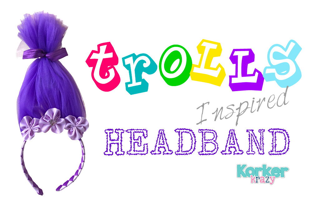 DIY Troll Headband