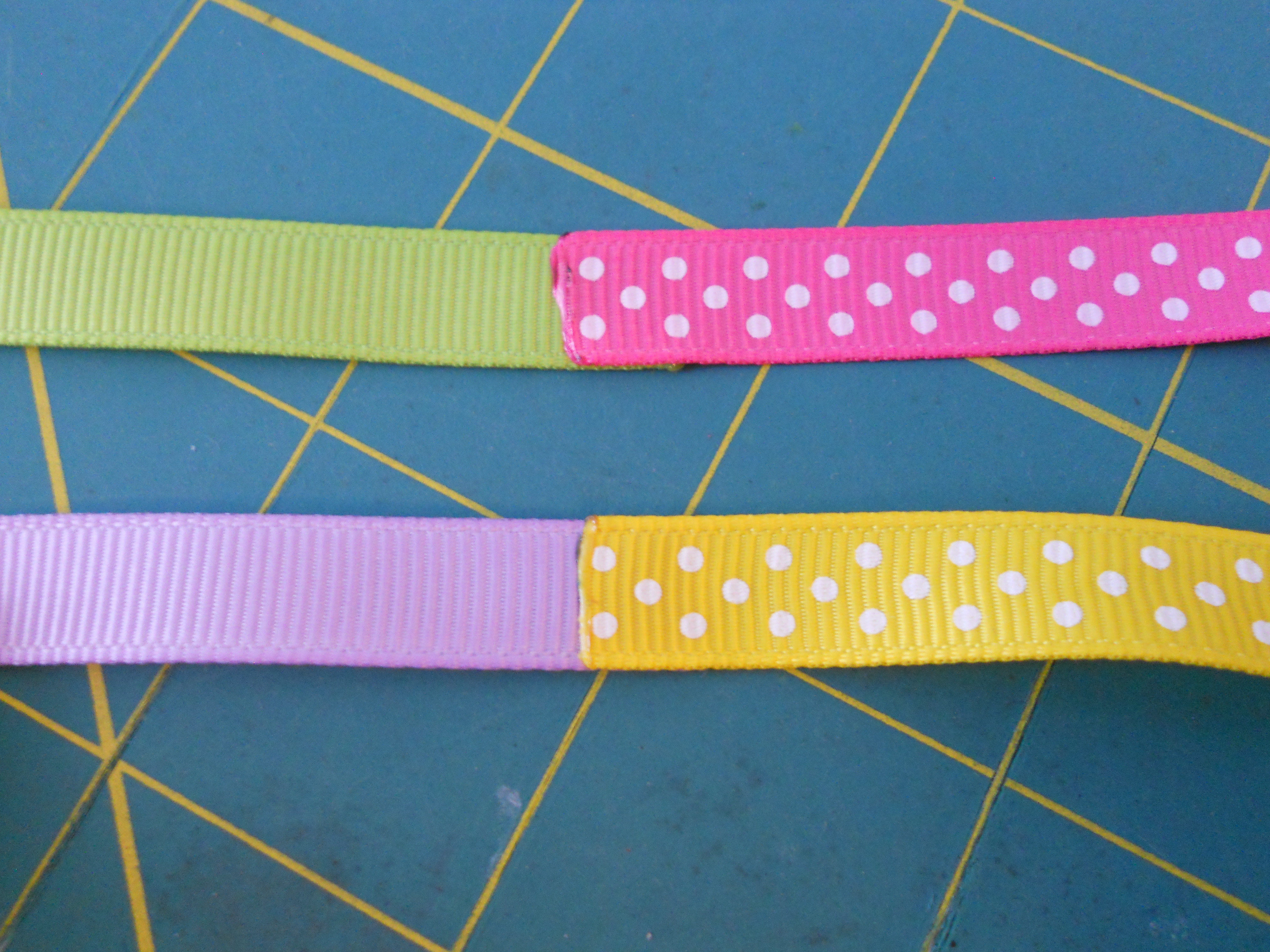 Basic Woven Ribbon Headband Tutorial Step 1 Image